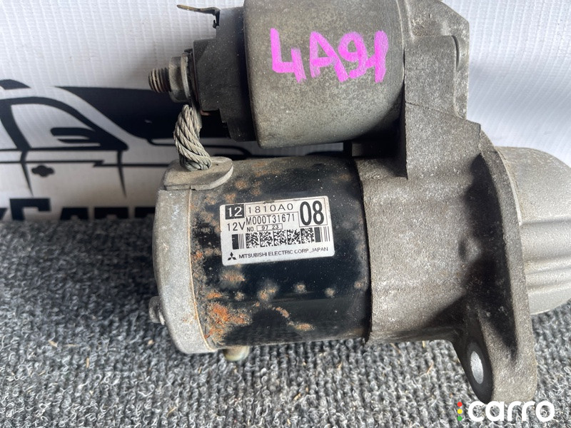1810A008, LST1107, 115774, ST1810A008, STM5774BA, AMDEL776, NTM1616, 53773, STM5774RD, DAR1810A008, STM4057BA, 0610146SX, STM5774ZD, STM5774RN, S5435S, 255083, 220541112130, ES1118 стартер MITSUBISHI Lancer 2009г. - фото №3