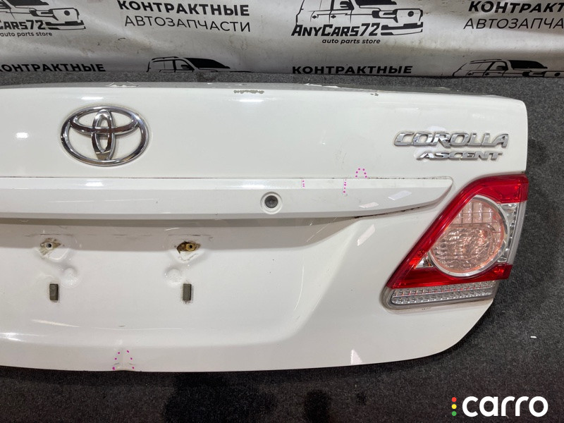 крышка багажника Toyota Corolla 2010г. - фото №3