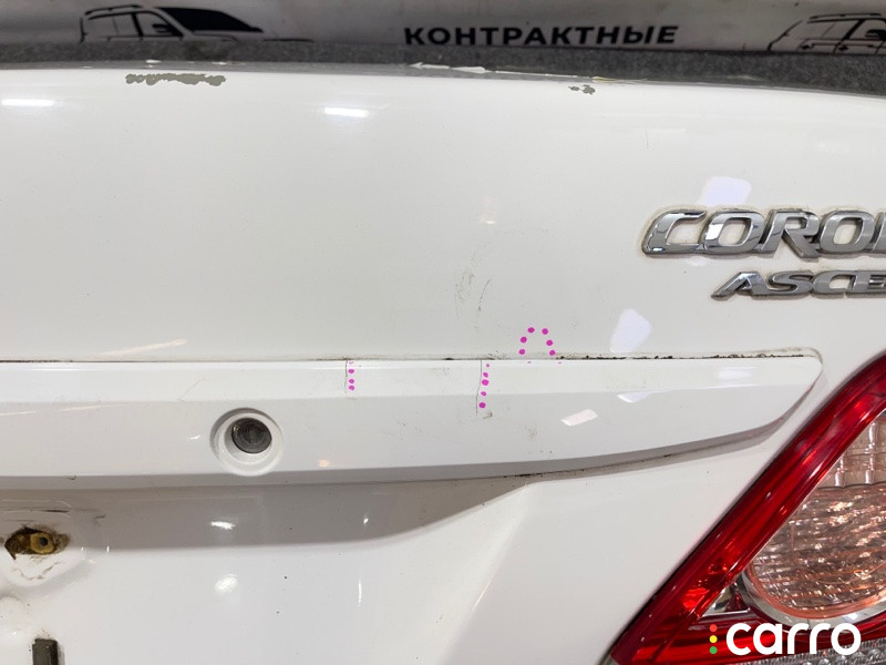 крышка багажника Toyota Corolla 2010г. - фото №5