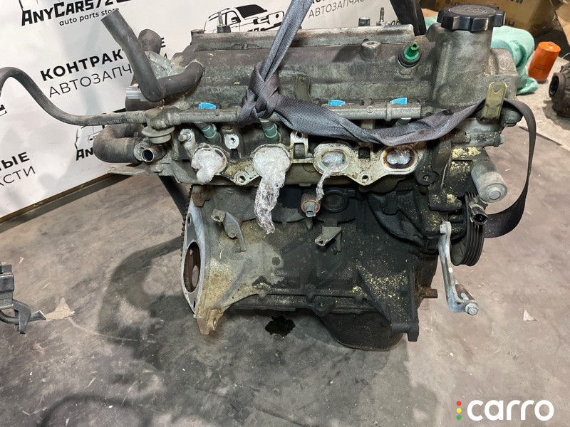 двигатель Toyota Vitz 2000г. - фото №3