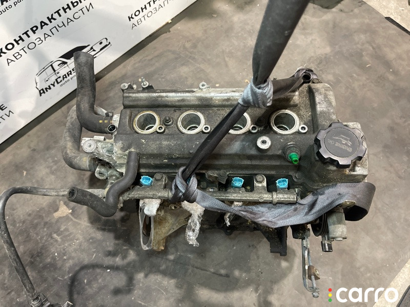 двигатель Toyota Vitz 2000г. - фото №4