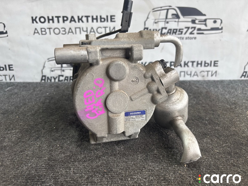 977011G010, 977011G000, 6D2010587 компрессор кондиционера Kia Rio 2008г. - фото №4