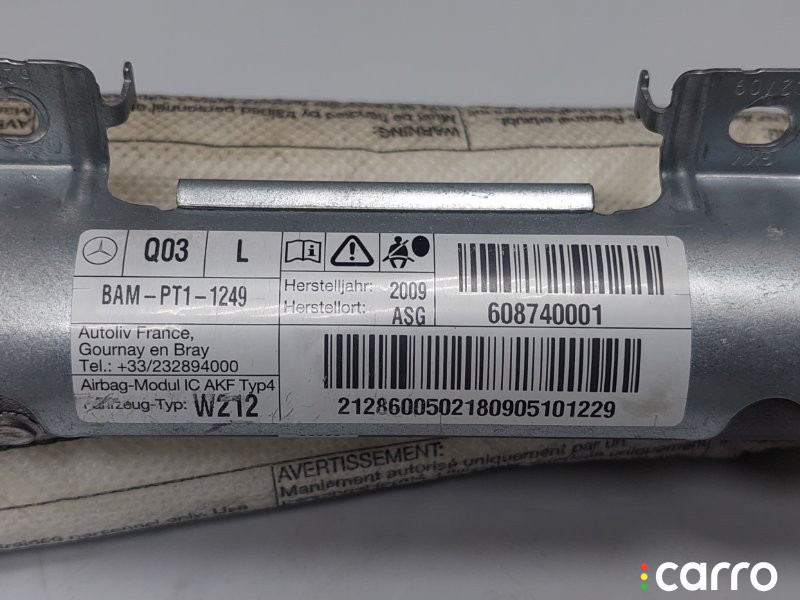 608740001 Подушка безопасности боковая Mercedes-Benz E-Class 2012г. - фото №2