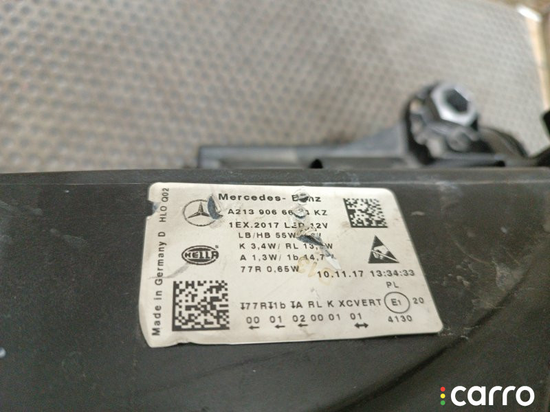 A2139066604 фара led Mercedes-Benz E-Class 2017г. - фото №9