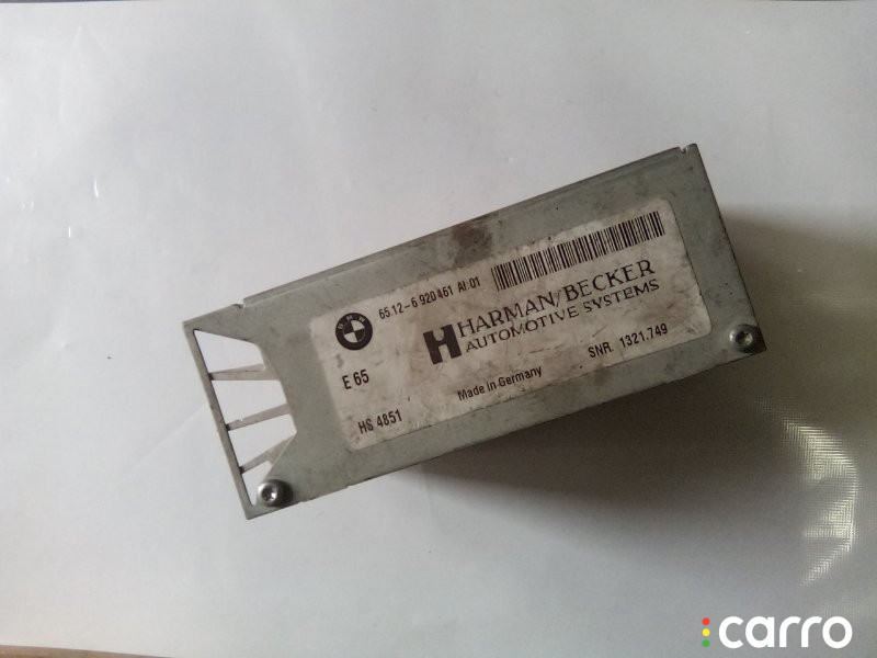 65126920461 Усилитель стереосистемы BMW 7-series 2001г. - фото №1