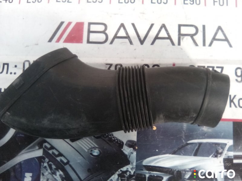 N62, 13717529250 Воздуховод воздушного фильтра BMW X5 2003г. - фото №1