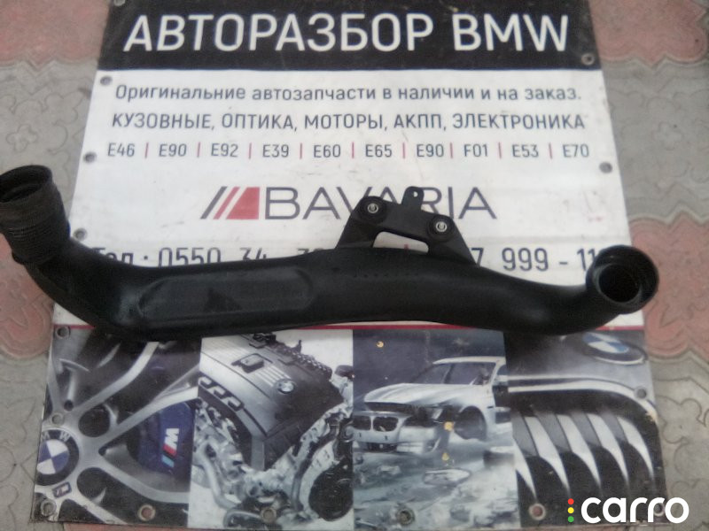 N54B30, 13717600002 Воздуховод BMW 5 series 2007г. - фото №2