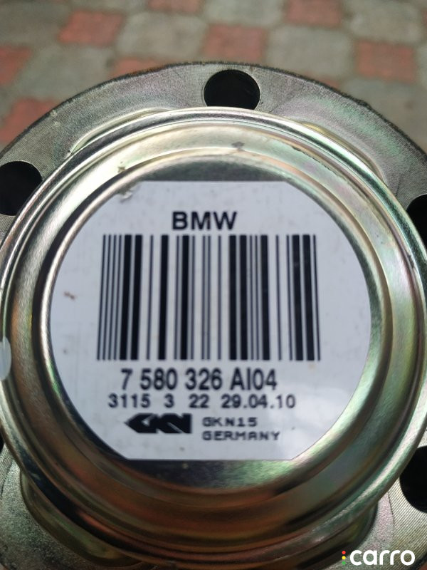 33207580946, 33207580326 Вал привода BMW 335 2011г. - фото №1