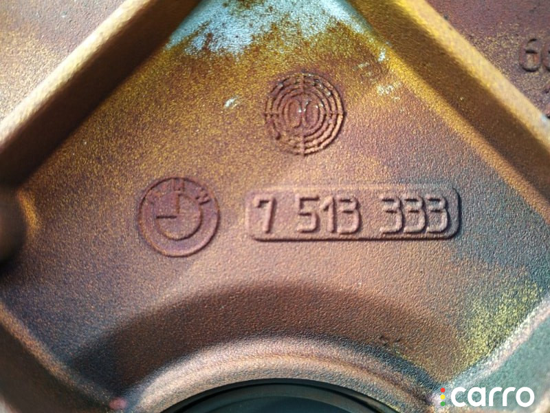 11147533686, 11147513333 Крышка блока ГРМ BMW 5 series 2003г. - фото №3