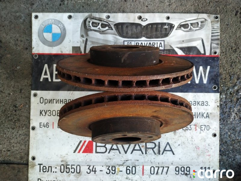 34116794300 Диски тормозные вентилируемые к-т BMW X5 2005г. - фото №2