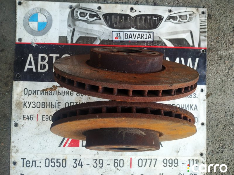 34116794300 Диски тормозные вентилируемые к-т BMW X5 2004г. - фото №2