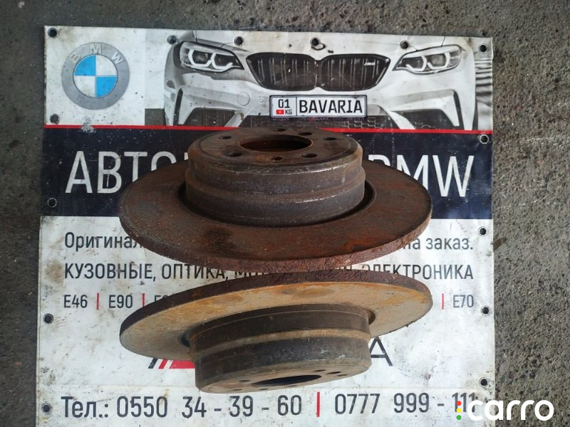 34216757749 Диски тормозные К-Т BMW 740i 2000г. - фото №2