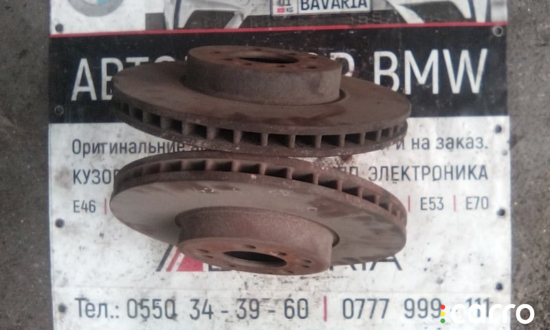 34116794304 Диски тормозные вентилируемые к-т BMW X5 1999г. - фото №2