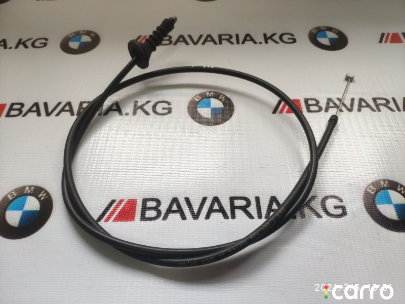 51237184452 Трос капота начальная часть BMW X5 2011г. - фото №1