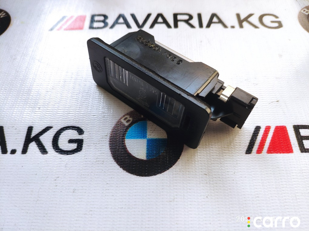 63267176934 Подсветка номерного знака BMW X5 2011г. - фото №1