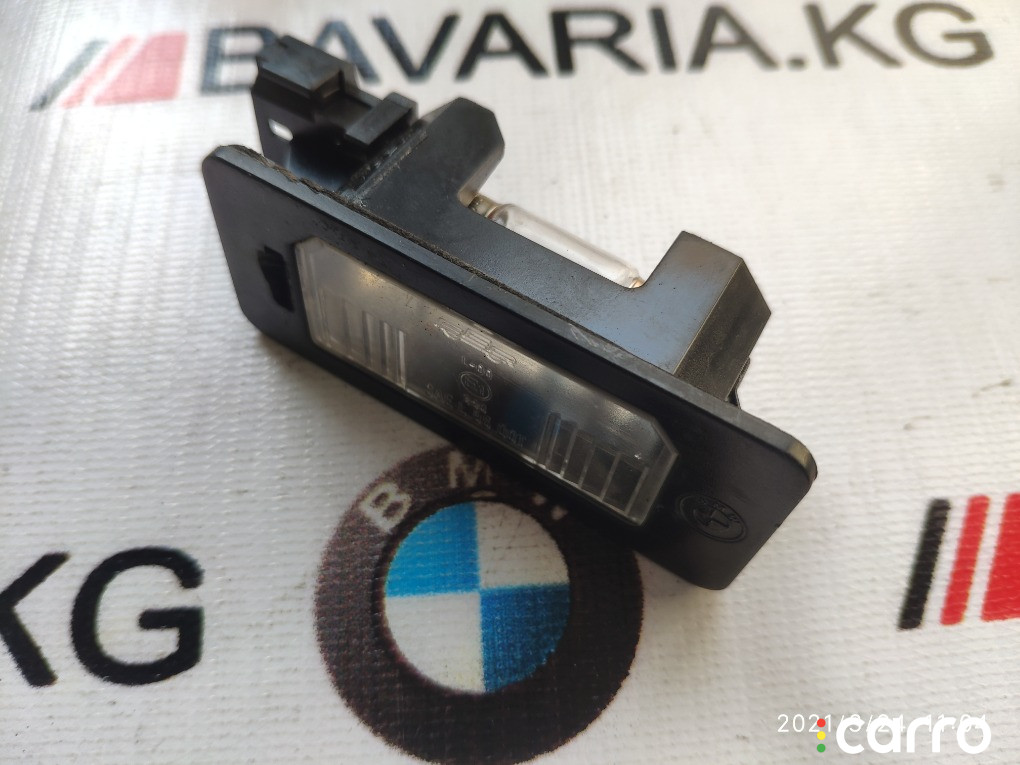 63267176934 Подсветка номерного знака BMW 545 2004г. - фото №1