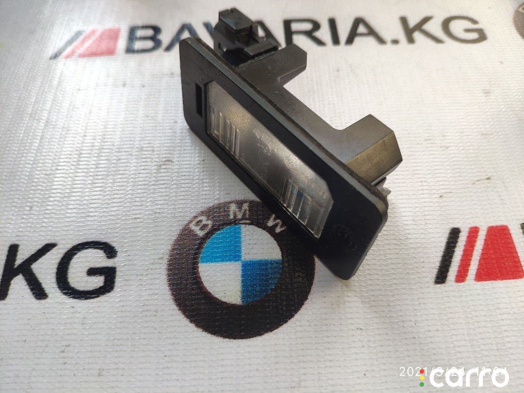 63267176934 Подсветка номерного знака BMW 535xi 2010г. - фото №1