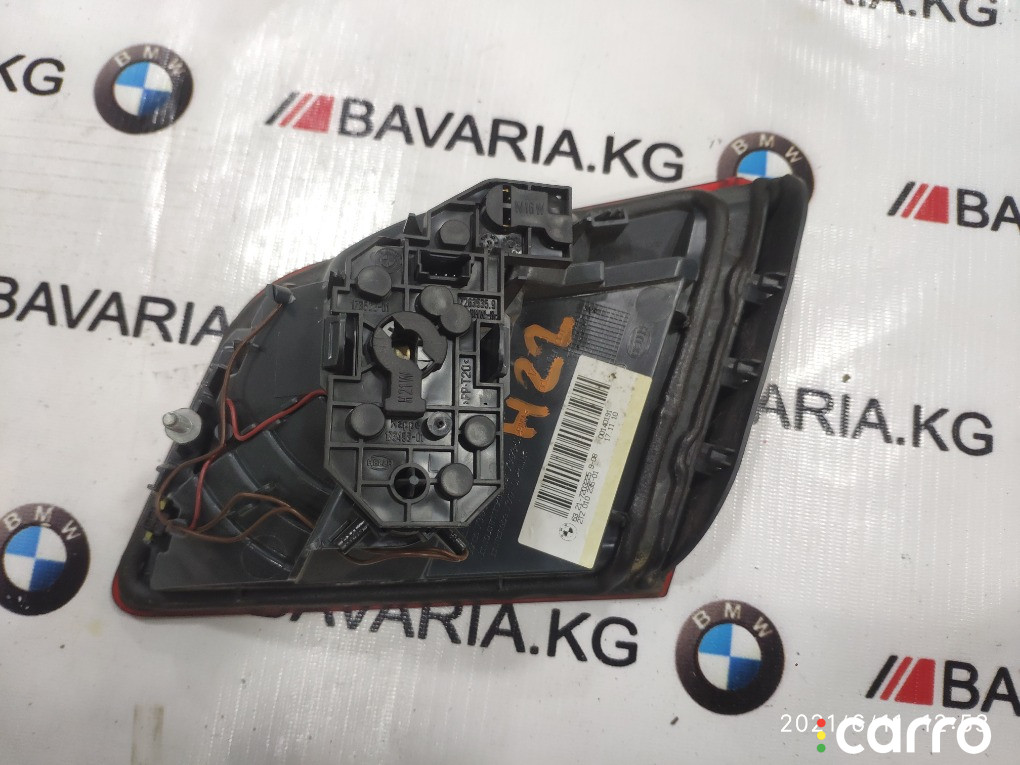 63217203225 Фонарь на багажной двери BMW 528 2011г. - фото №2