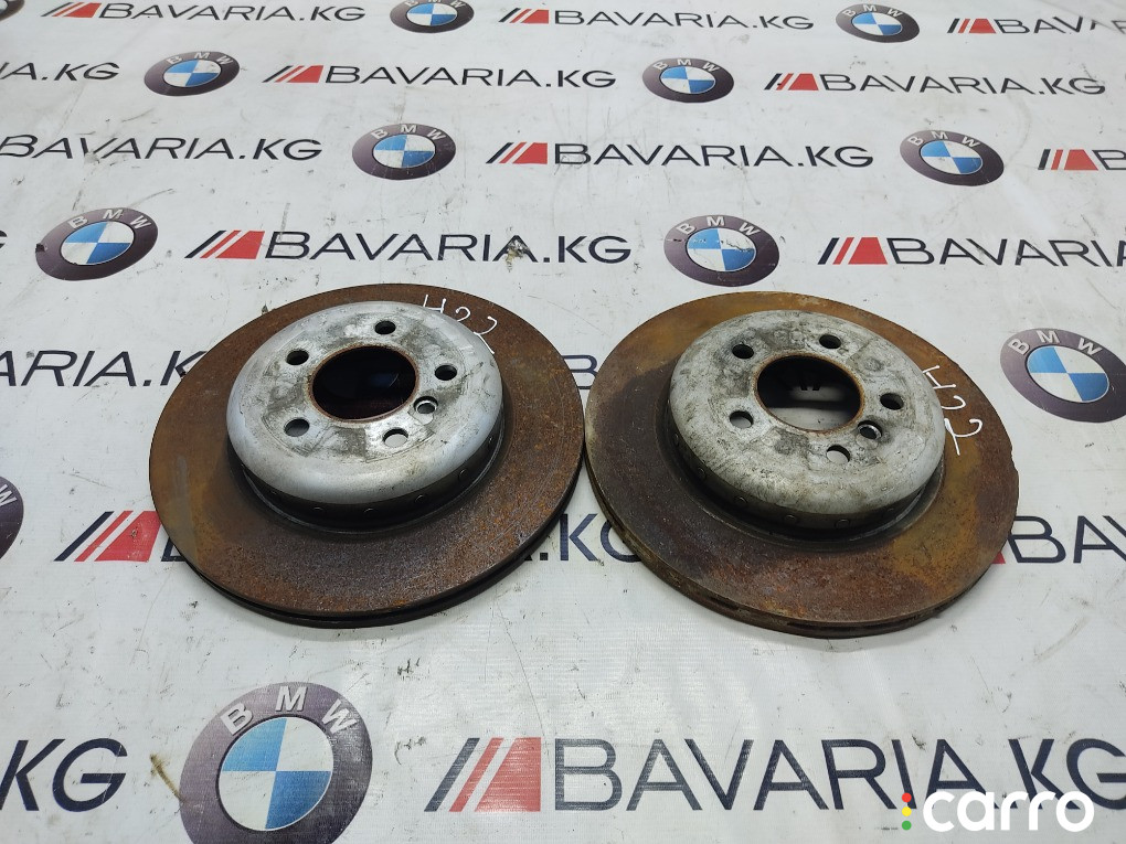 34216775287 Диск тормозной вентилируемый К-Т BMW 528 2011г. - фото №1