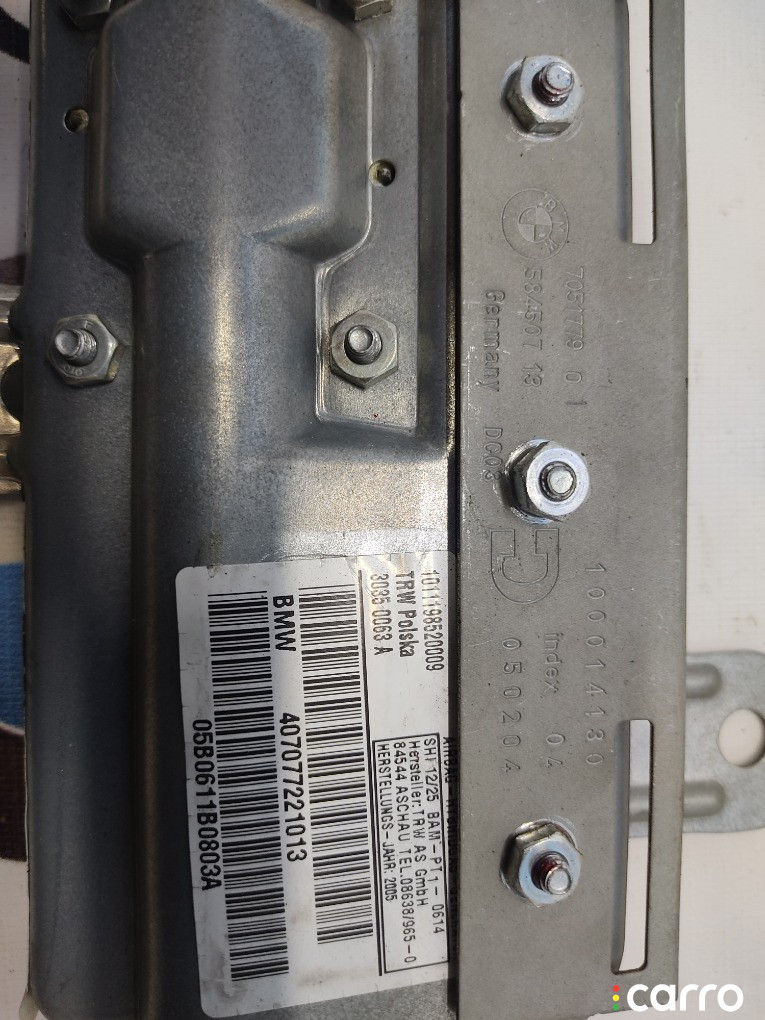 72127077221 Airbag в дверь BMW 7 Series 2001г. - фото №3