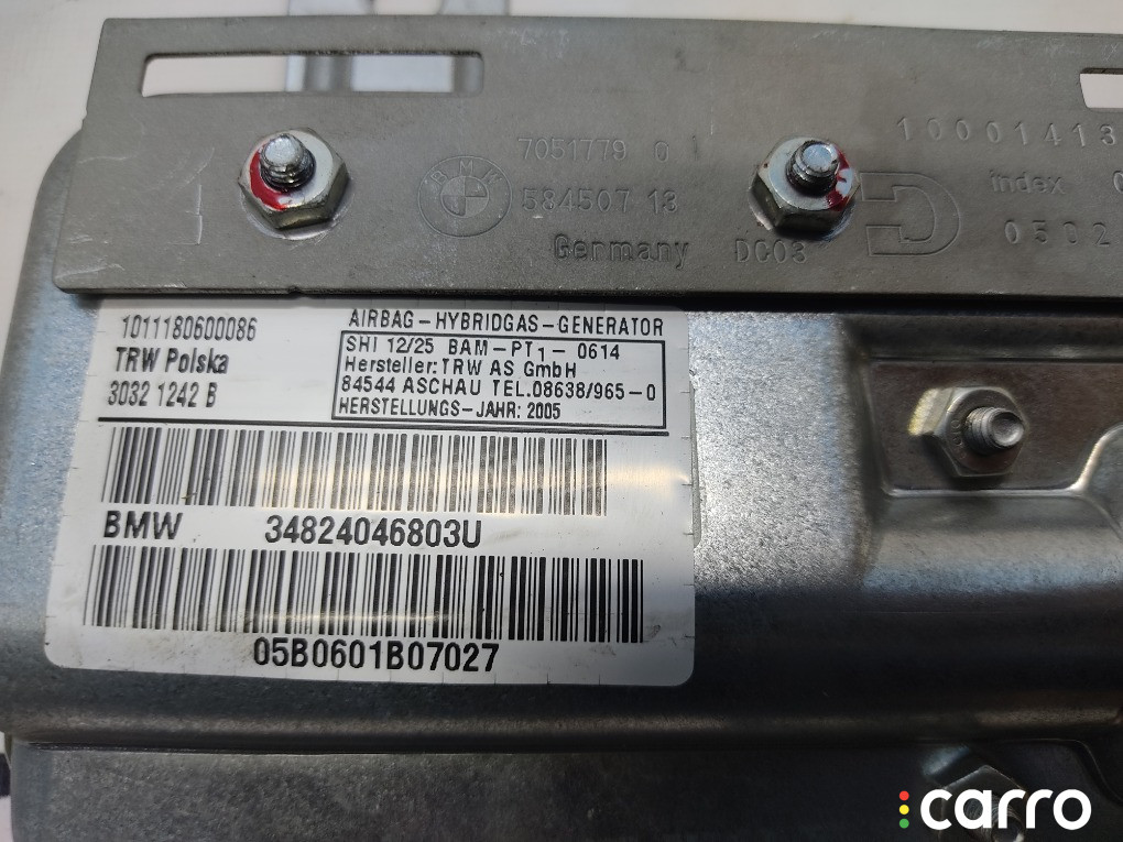 72128240468 Airbag в дверь BMW 7 Series 2001г. - фото №3