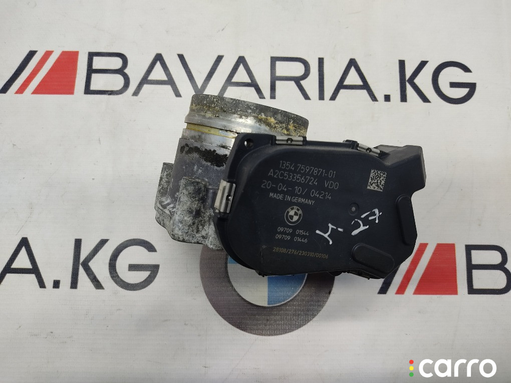 13547597871 Дроссельная заслонка BMW X5 2011г. - фото №2