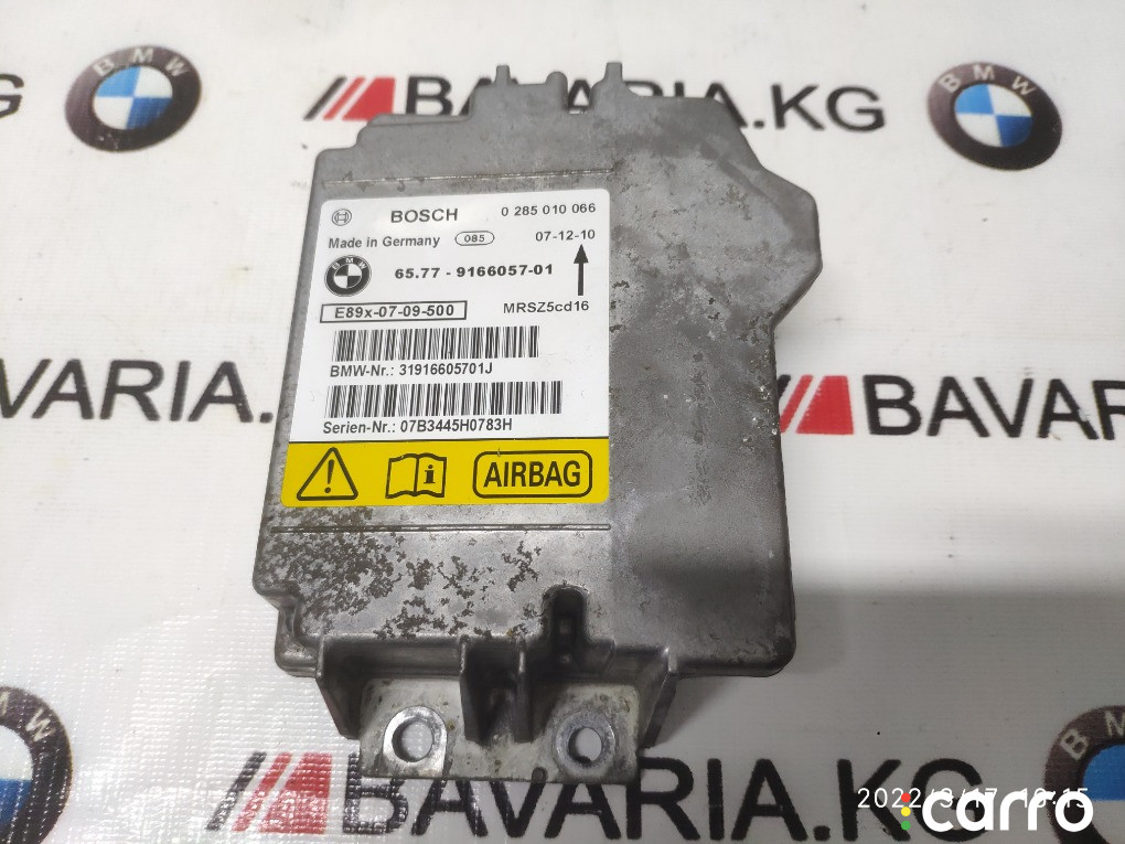 65779184432, 65779166057 Блок SRS BMW 3 Series 2008г. - фото №1