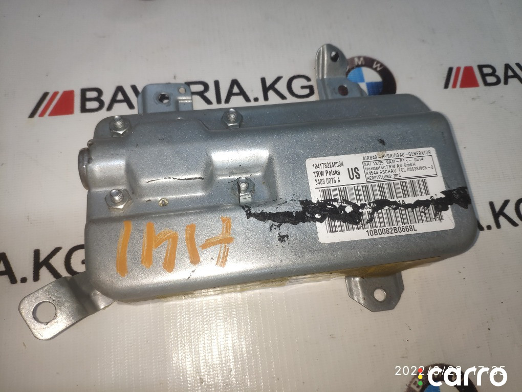 72123416711 Airbag в дверь BMW X3 2010г. - фото №1