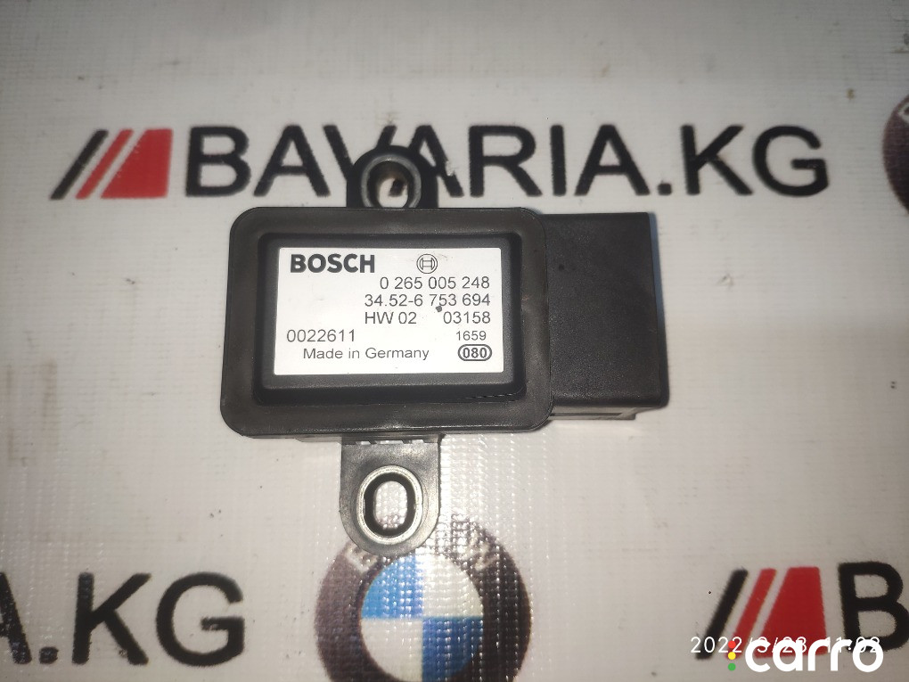 34526753694 Датчик ускорения BMW X5 2003г. - фото №1
