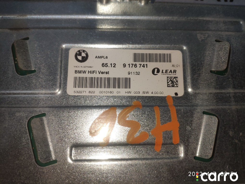 65129283656, 65129176741 Усилитель TOP-HIFI DSP BMW 7 Series 2009г. - фото №2