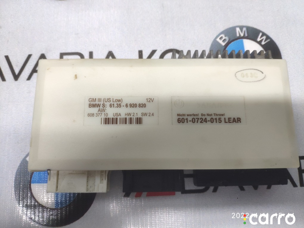 61356942047, 61356920820 Блок комфорта GM3 BMW 5 series 2003г. - фото №1