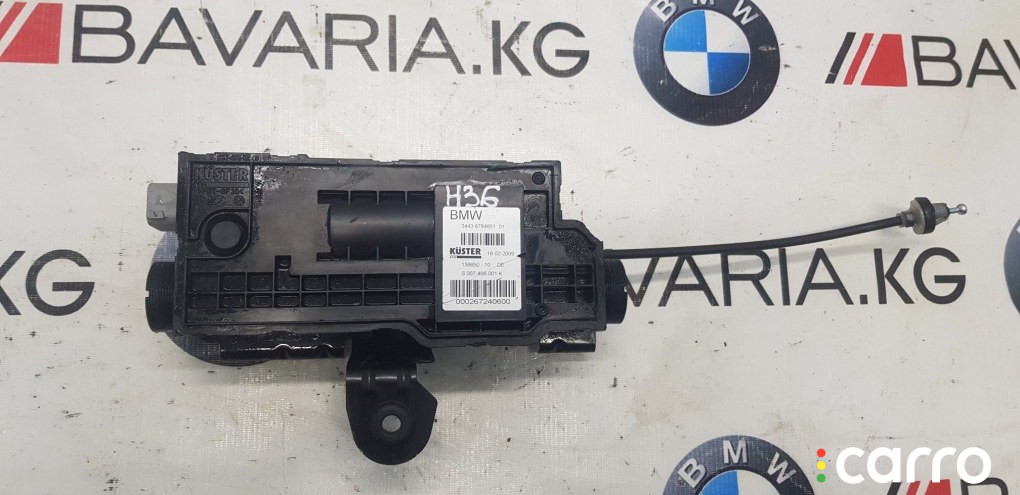 34436877316, 34436784651 Исполнительный узел стояночного тормоза BMW 7 Series 2009г. - фото №1