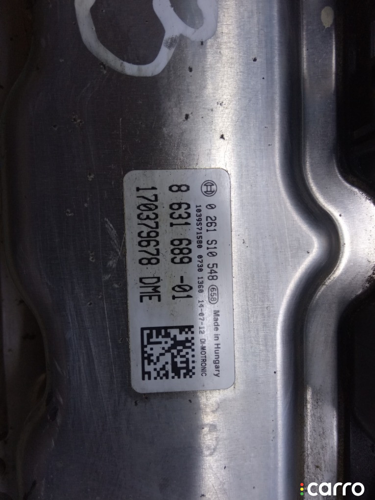 12148631689 Блок DME BMW 3 Series 2014г. - фото №3