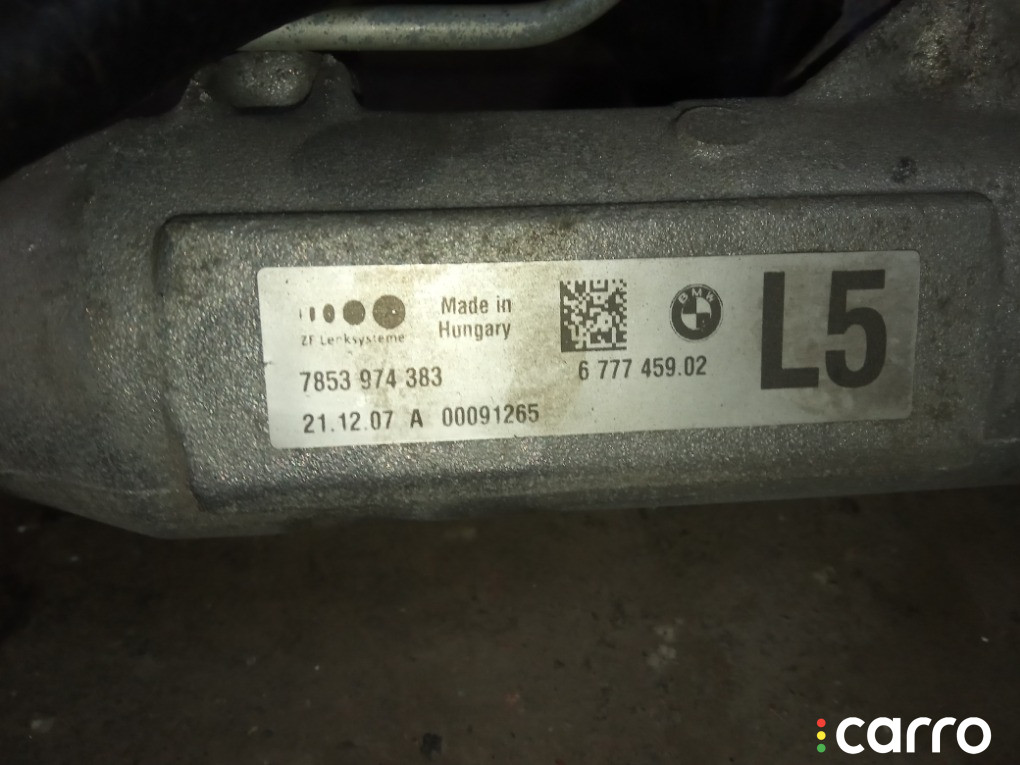 32106777463 Рейка рулевая BMW 3 Series 2008г. - фото №4
