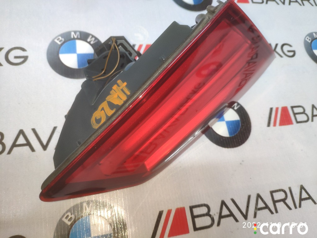 63217203225 Фонарь на багажной двери BMW 550i 2013г. - фото №6