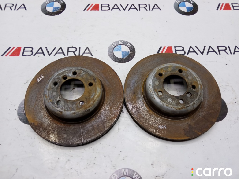 34106880076, 34106880075 Диск тормозной вентилируемый К-Т BMW 335 2015г. - фото №1