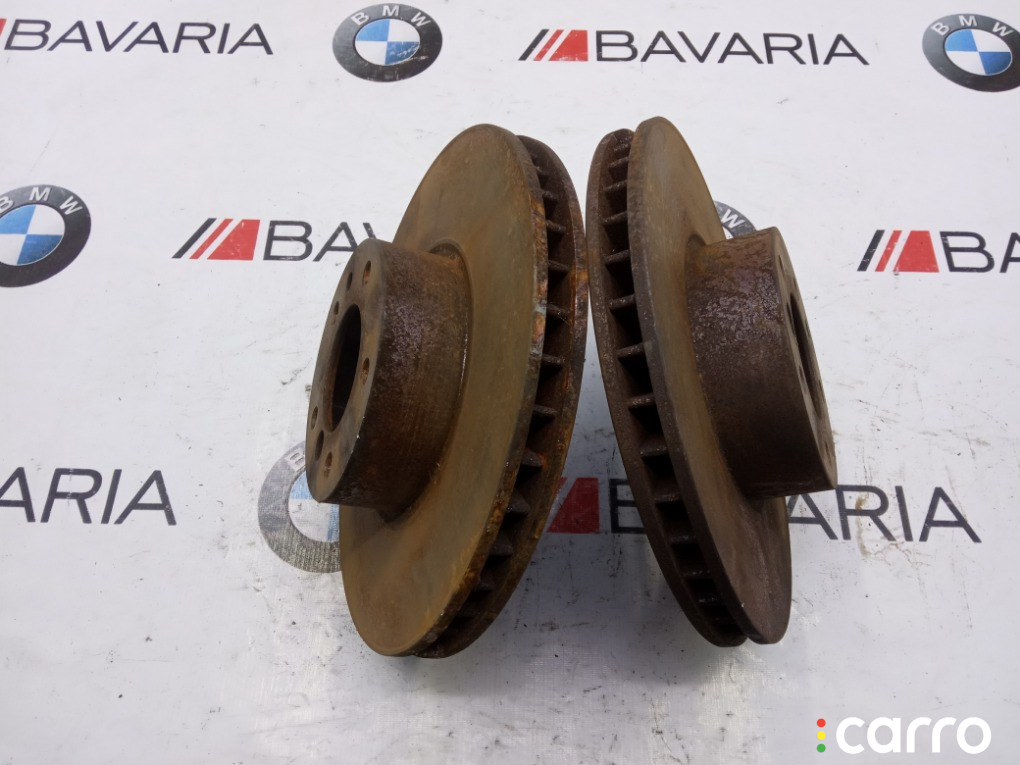 34116757747 Диск тормозной вентилируемый К-Т BMW 740iL 2000г. - фото №2