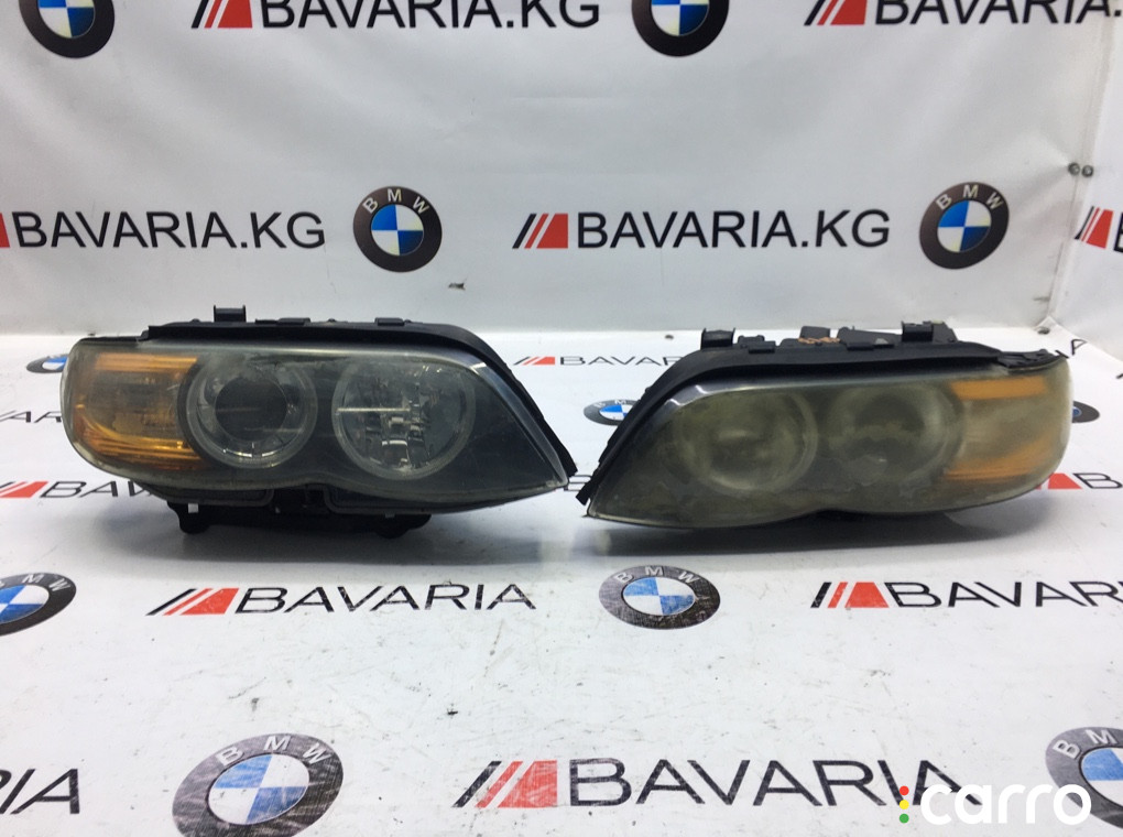 63127164443, 63127164444 Фара BMW X5 2005г. - фото №1