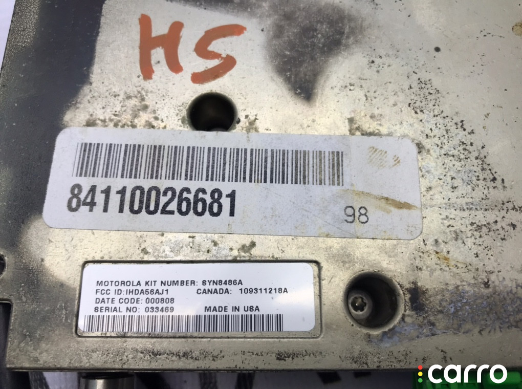 84216918520, 84110026681 Блок телефона BMW 535 2008г. - фото №1