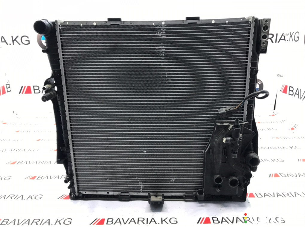 64546921381 Электровентилятор радиатора кондиционера BMW X5 2003г. - фото №7