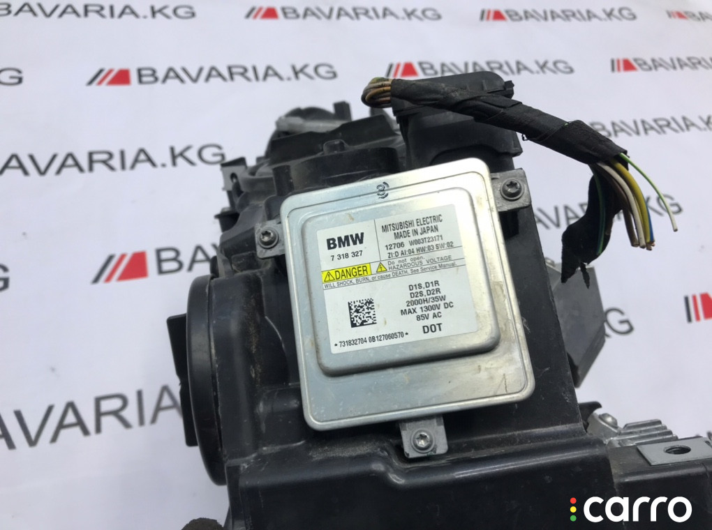 63117352486 Фара BMW 528i 2012г. - фото №5