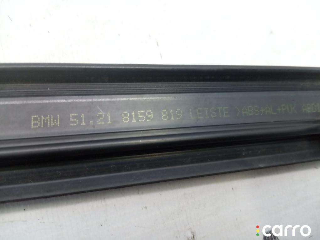 51218159819 Молдинг стекла двери BMW 5 series 1995г. - фото №2