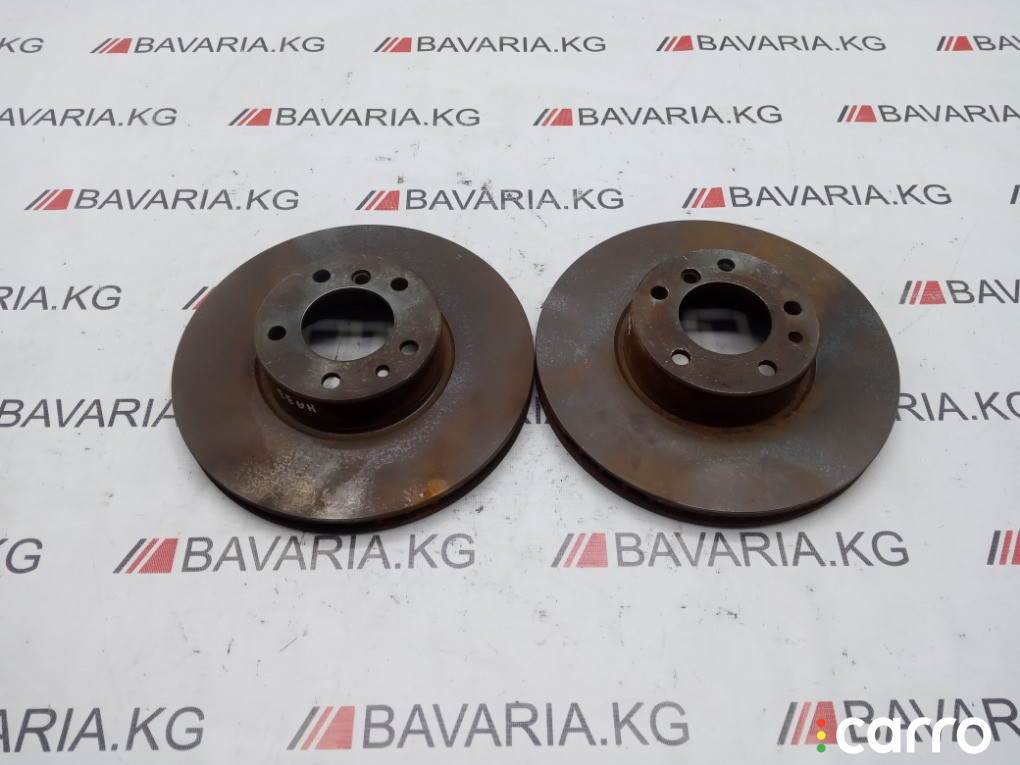 34116757747 Диск тормозной вентилируемый К-Т BMW 540 1998г. - фото №1