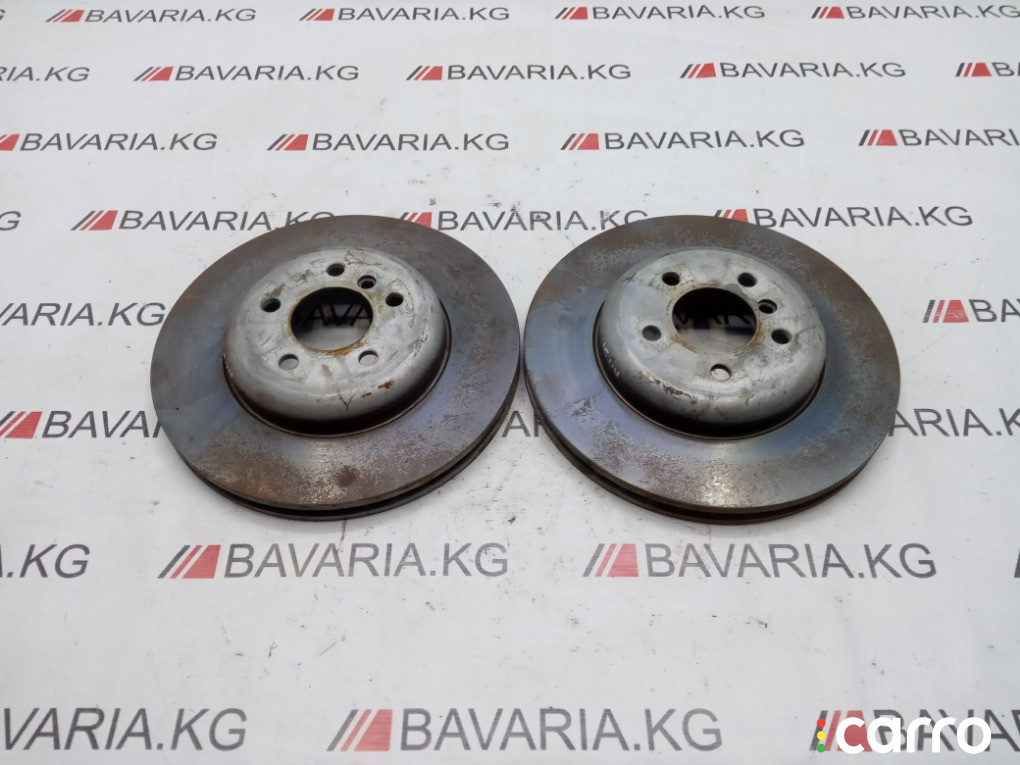 34116884301 Диск тормозной вентилируемый К-Т BMW 535i 2012г. - фото №1