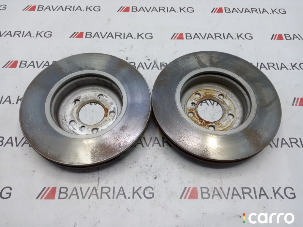 34116884301 Диск тормозной вентилируемый К-Т BMW 535i 2012г. - фото №3