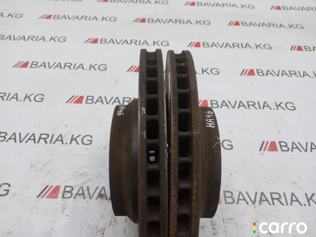 34116855000 Диск тормозной вентилируемый К-Т BMW 335 2008г. - фото №2