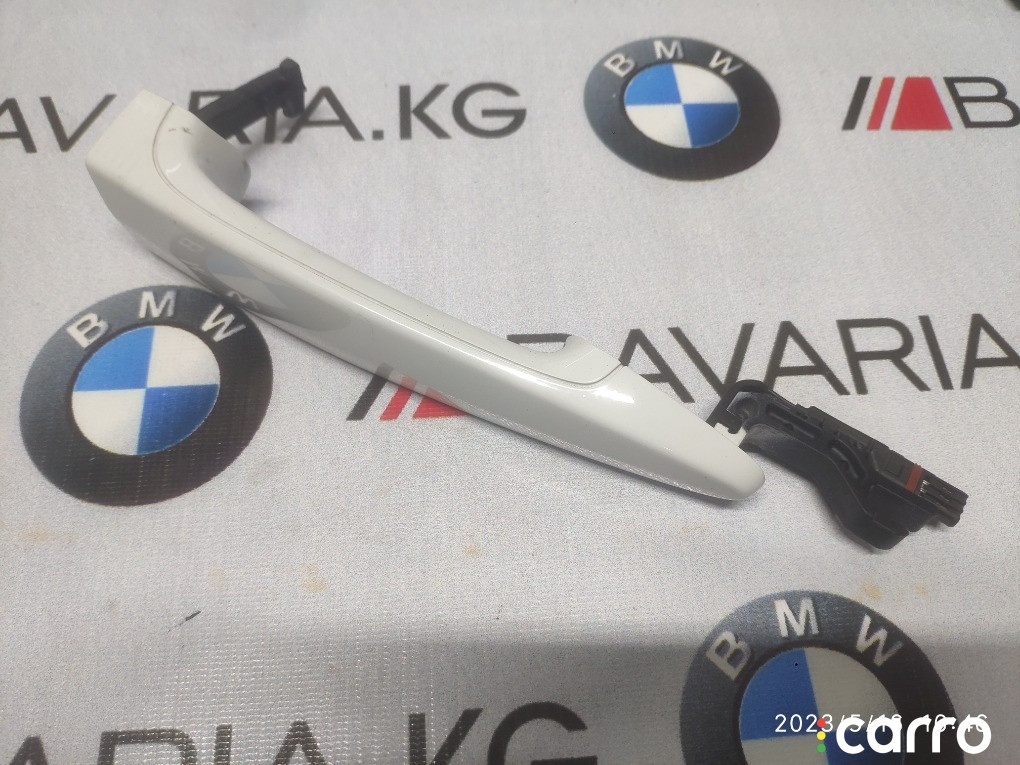 51227207568, 7209316 Ручка двери внешняя BMW X5 2008г. - фото №2