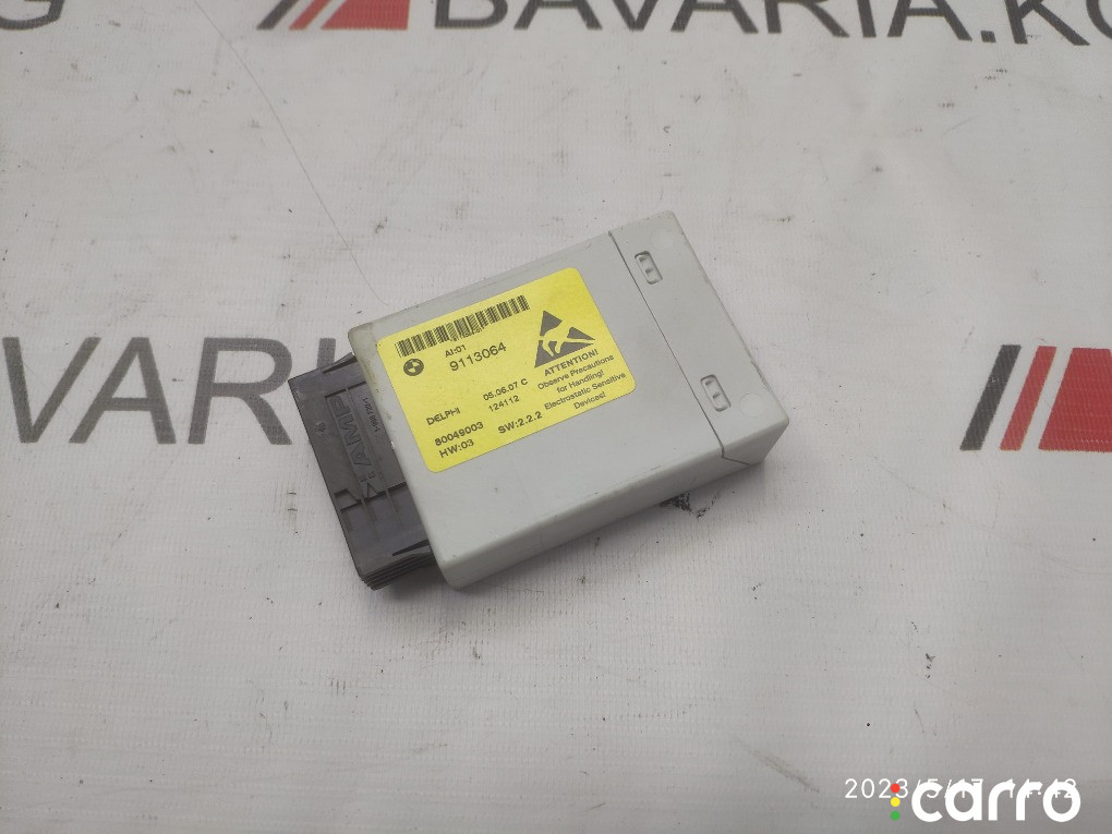 61319183233, 61319113064 Блок управления центральной консоли passive go BMW 550i 2007г. - фото №1