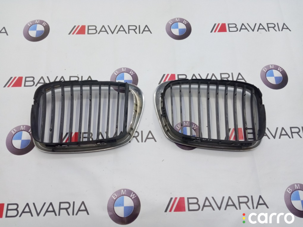 51138159316 Решетка радиатора к-т BMW 530 2003г. - фото №5