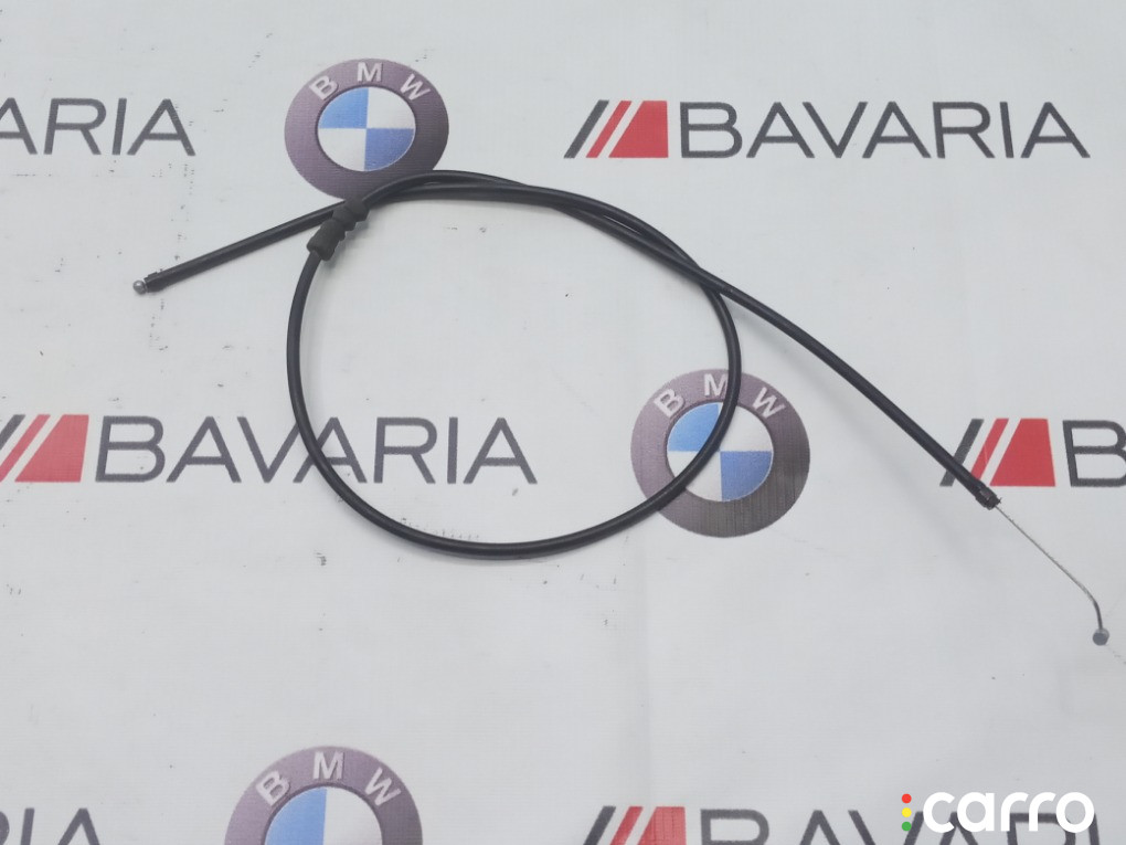 51237184452 Трос капота начальная часть BMW X5 2009г. - фото №1